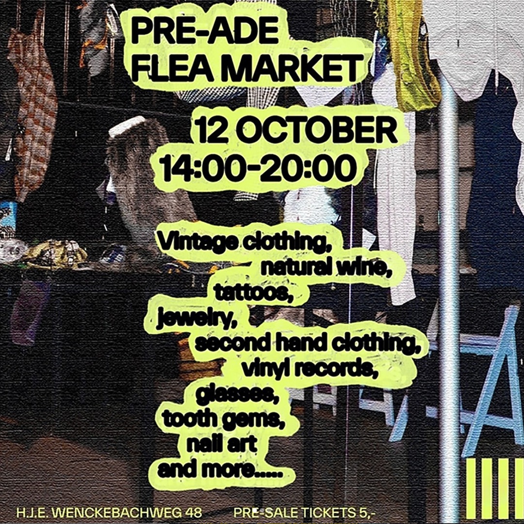 PRE-ADE FLEA MARKET at Levenslang